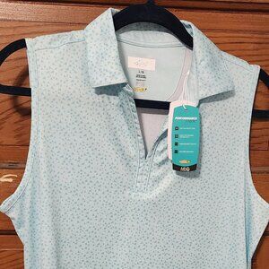 NWT Womens Greg Norman golf tank, size large